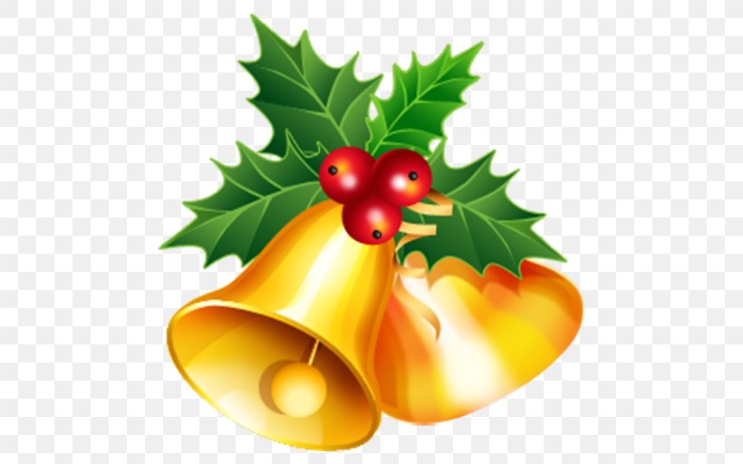 Christmas Jingle Bells Clip Art, PNG, 512x512px, Christmas, Bell, Food, Fruit, Jingle Bell Download Free