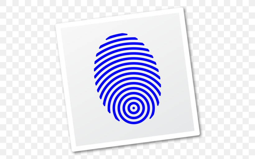 Fingerprint Pictogram Line, PNG, 512x512px, Fingerprint, Biometrics, Blue, Brand, Diagram Download Free