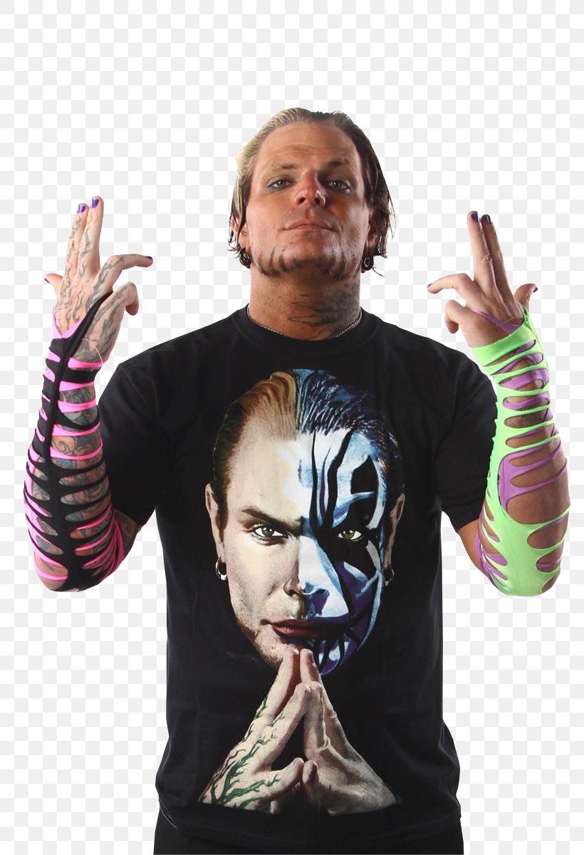Jeff Hardy Impact! T-shirt Impact Wrestling Professional Wrestling, PNG, 800x1200px, Watercolor, Cartoon, Flower, Frame, Heart Download Free