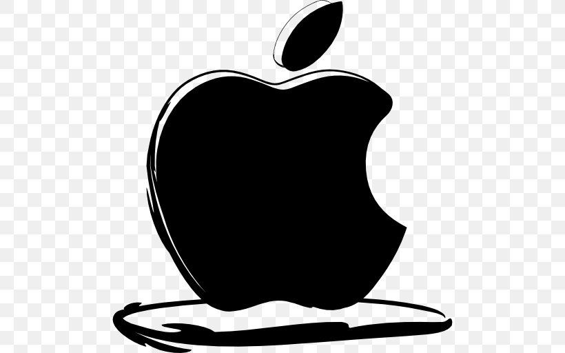 Apple Logo, PNG, 512x512px, Apple, Apple Photos, Artwork, Black, Black And White Download Free