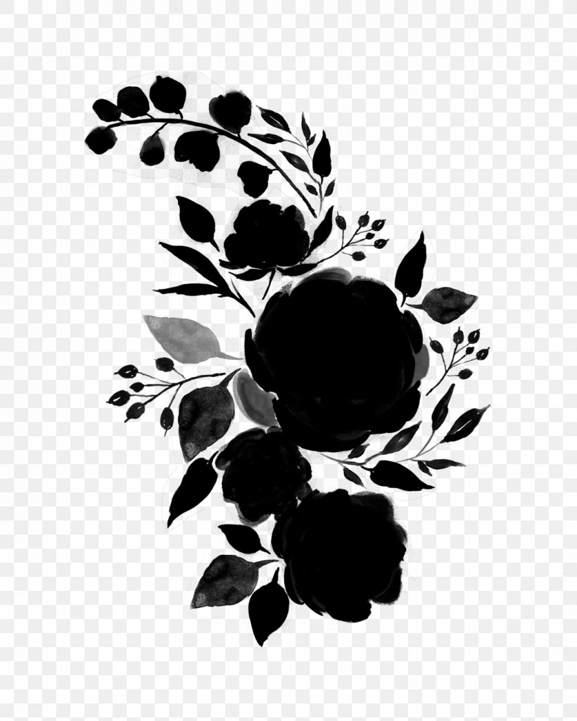 Floral Design Pattern Leaf Silhouette, PNG, 1080x1350px, Leaf, Black M, Blackandwhite, Botany, Branch Download Free
