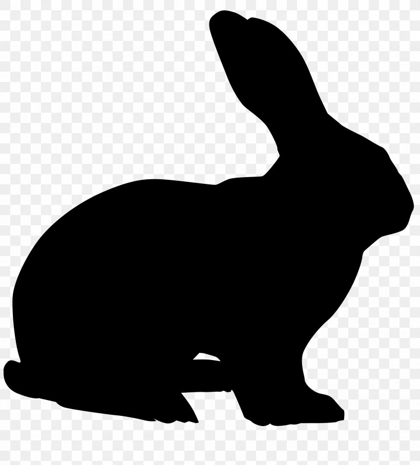 Hare European Rabbit Easter Bunny Dwarf Rabbit, PNG, 2426x2688px, Hare, Animal, Beak, Black, Black And White Download Free
