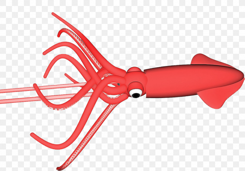 Red Squid Octopus Pliers Seafood, PNG, 1231x860px, Red, Octopus, Pliers, Seafood, Squid Download Free