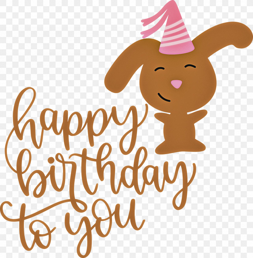 Birthday, PNG, 2938x3000px, Birthday, Biology, Cartoon, Dog, Happiness Download Free