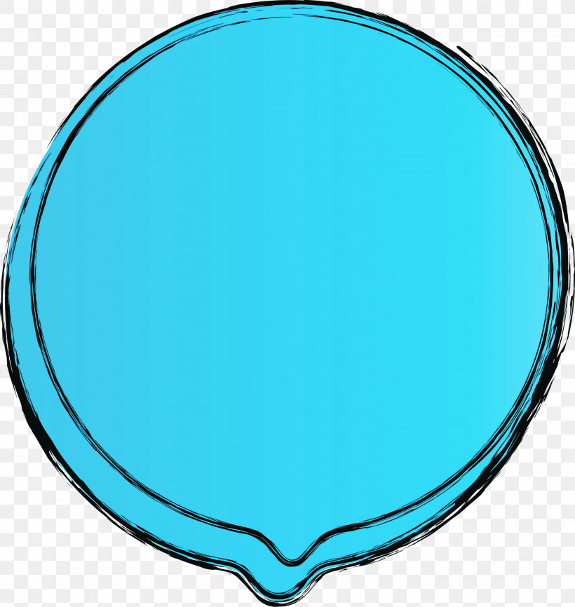 Aqua Turquoise Teal Blue Turquoise, PNG, 2838x3000px, Thought Bubble, Aqua, Blue, Circle, Oval Download Free