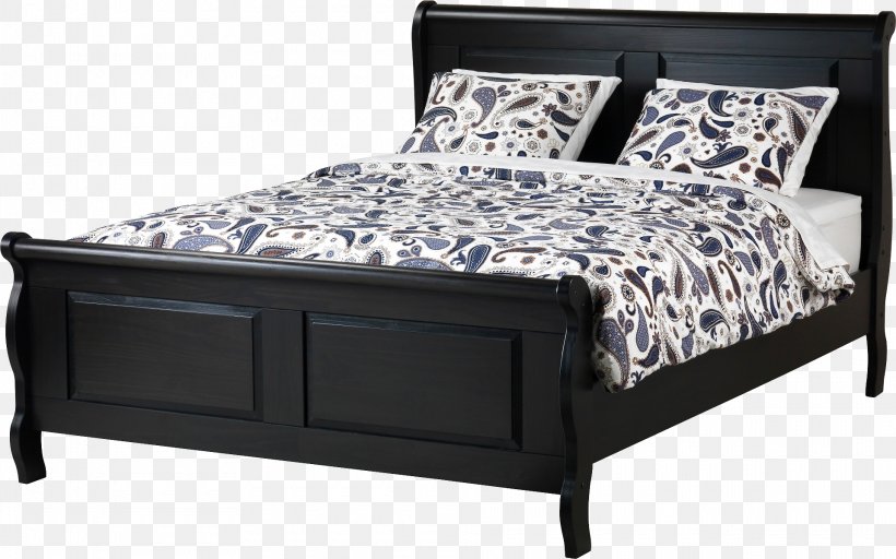 Bed Frame Ikea Size Mattress Png, Ikea Bed Frame Box Size