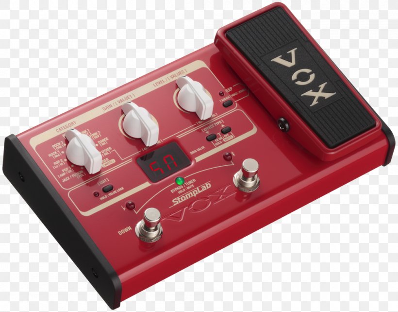 Guitar Amplifier Effects Processors & Pedals VOX StompLab IIG VOX StompLab IIB, PNG, 1000x783px, Guitar Amplifier, Bass Guitar, Effects Processors Pedals, Electric Guitar, Electronic Component Download Free