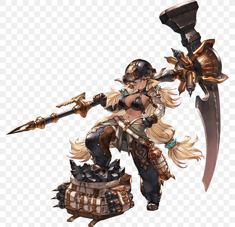Granblue Fantasy 碧蓝幻想Project Re:Link Video Game Cygames, PNG, 795x795px, Granblue Fantasy, Cold Weapon, Cygames, Figurine, Game Download Free