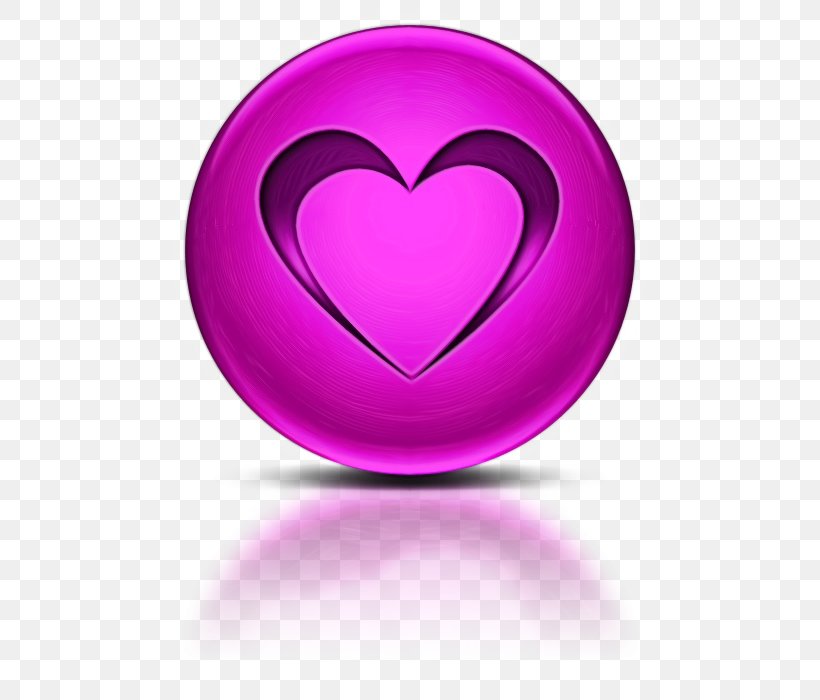 Heart Purple Violet Magenta Pink, PNG, 600x700px, Watercolor, Heart, Love, Magenta, Material Property Download Free