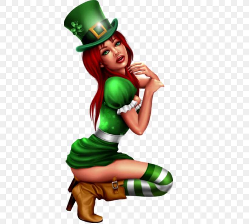 Saint Patrick's Day Woman 17 March Ireland, PNG, 400x738px, 17 March, Patrick, Child, Disguise, Fictional Character Download Free