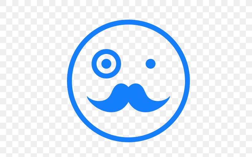 Smiley Emoticon Moustache Emoji, PNG, 512x512px, Smiley, Area, Beard, Emoji, Emoticon Download Free