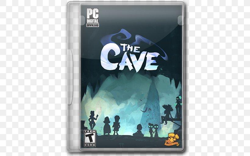The Cave Xbox 360 Adventure Game Maniac Mansion Video Game, PNG, 512x512px, Cave, Adventure Game, Brand, Cooperative Gameplay, Double Fine Productions Download Free