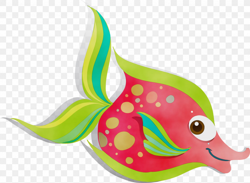 Fish Fish Animal Figure, PNG, 3000x2204px, Watercolor, Animal Figure, Fish, Paint, Wet Ink Download Free