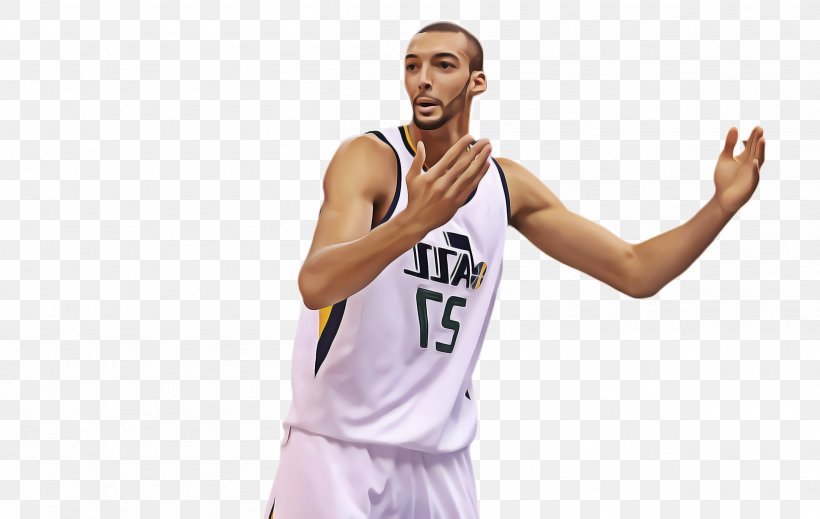 Basketball Cartoon, PNG, 2512x1592px, Rudy Gobert, Arm, Ball Game, Basketball, Basketball Player Download Free