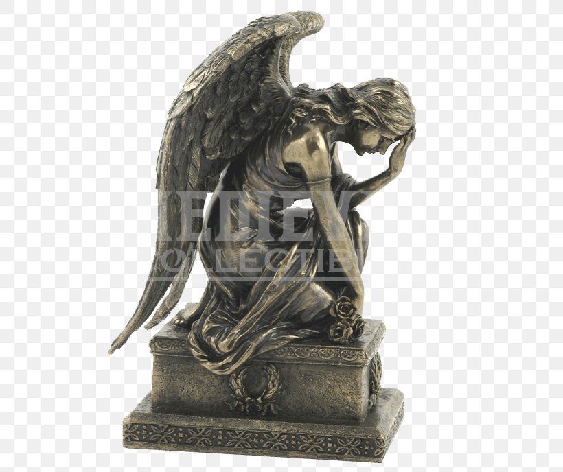 Statue Angel Of Grief Gabriel Bronze Sculpture Figurine, PNG, 688x688px, Statue, Angel, Angel Of Grief, Archangel, Art Download Free