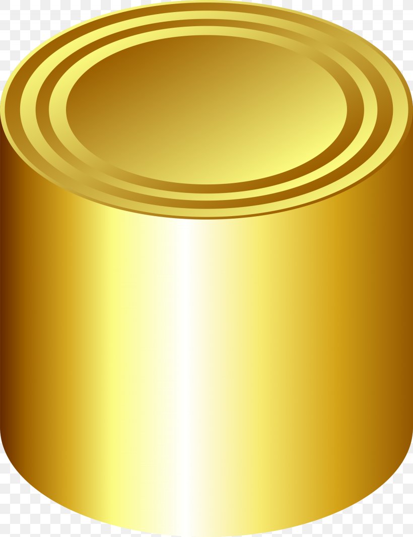 Campbell's Soup Cans Tin Can Clip Art, PNG, 1845x2400px, Campbell S Soup Cans, Beverage Can, Brass, Cylinder, Material Download Free