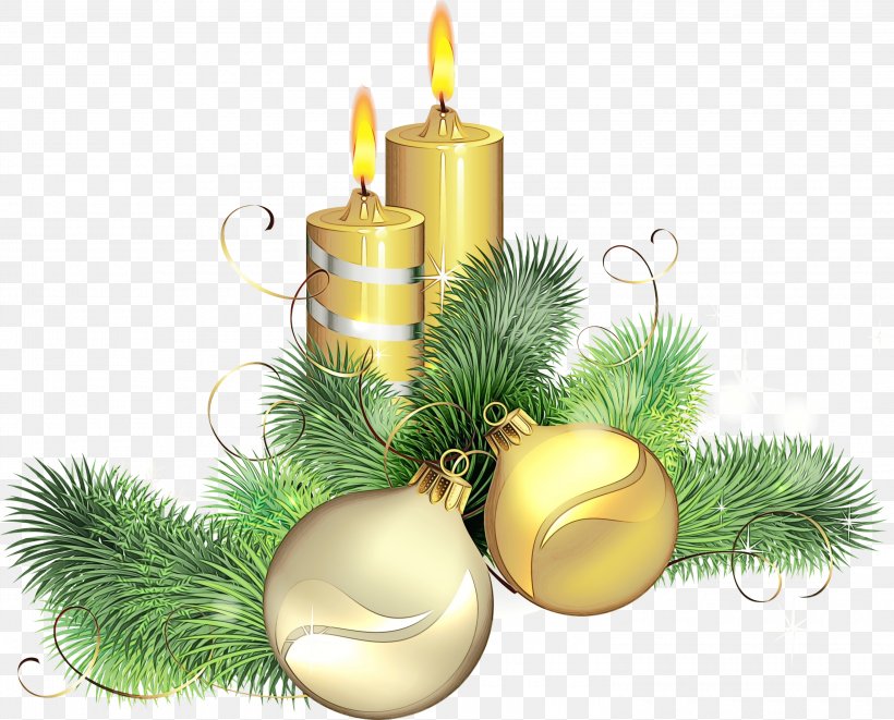 Christmas Day Christmas Ornament Paper Graphics Painting, PNG, 3000x2421px, Christmas Day, Book Covers, Branch, Candle, Candle Holder Download Free