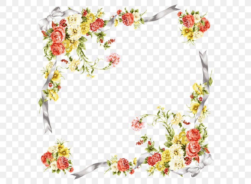 Flower Clip Art Picture Frames Floral Design, PNG, 600x600px, Flower, Artificial Flower, Blossom, Branch, Cut Flowers Download Free