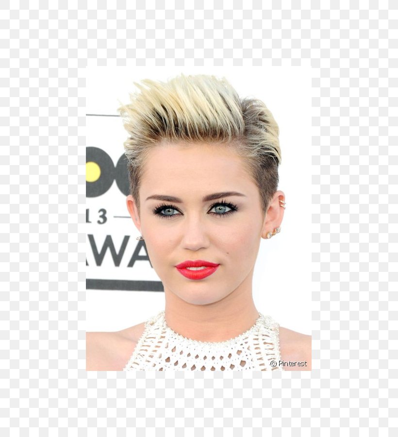 Miley Cyrus Pixie Cut Hairstyle Fashion, PNG, 600x900px, Watercolor, Cartoon, Flower, Frame, Heart Download Free