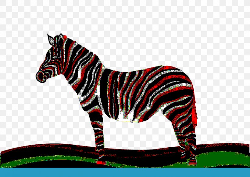 Quagga Zebra, PNG, 843x596px, Quagga, Cartoon, Grass, Horse, Horse Like Mammal Download Free