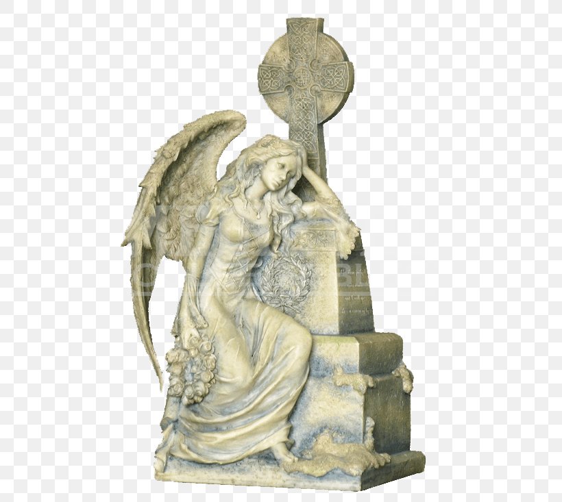 Statue Figurine Weeping Angel Gothic Architecture Sculpture, PNG, 733x733px, Statue, Angel, Art, Bronze, Bronze Sculpture Download Free