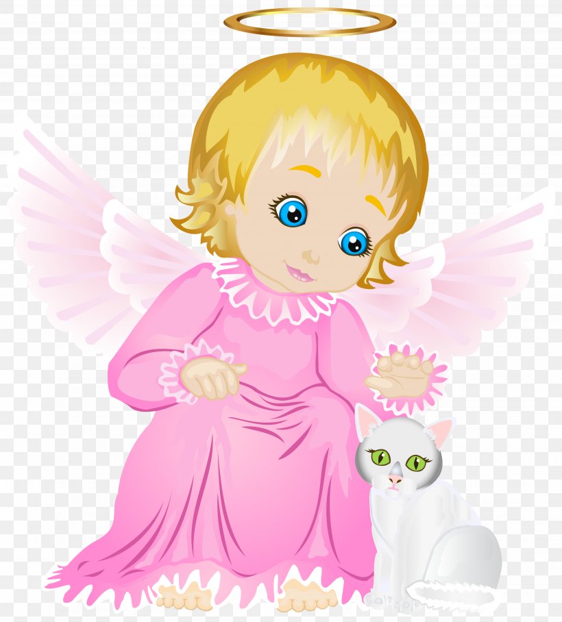 Angel Fictional Character Cartoon Pink Clip Art, PNG, 2708x3000px, Angel, Cartoon, Doll, Fictional Character, Pink Download Free