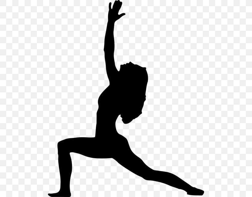 Yoga Posture Clip Art, PNG, 508x640px, Yoga, Arm, Ballet Dancer, Bikram Yoga, Black And White Download Free