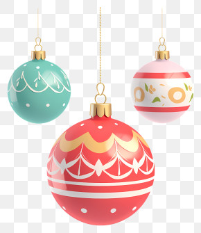 Colorful Ornaments - Colorful Christmas Ornaments For Holiday Decoration PNG