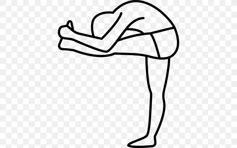 Yoga Stretching Clip Art, PNG, 512x512px, Yoga, Area, Arm, Artwork, Black And White Download Free
