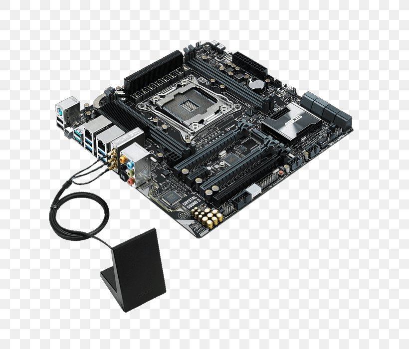 MicroATX Motherboard LGA 2011 ASUS X99-M WS, PNG, 700x700px, Microatx, Asus, Atx, Computer, Computer Component Download Free