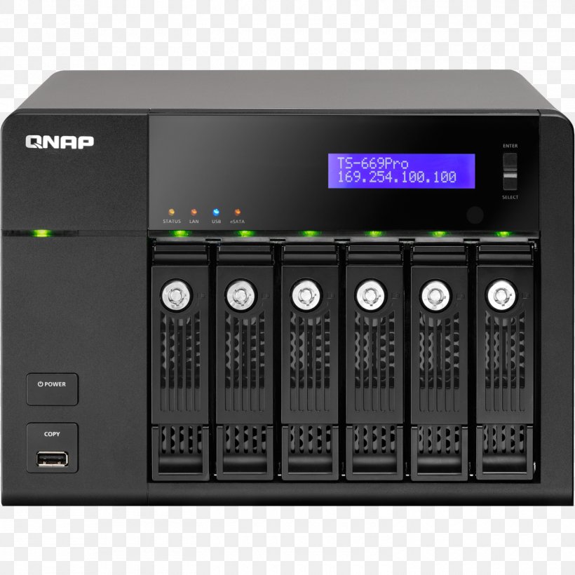 Network Storage Systems QNAP TS-669 PRO QNAP Systems, Inc. Intel Core QNAP TS-451+ 4 Bay NAS, PNG, 1500x1500px, Network Storage Systems, Audio Equipment, Audio Receiver, Computer, Computer Hardware Download Free