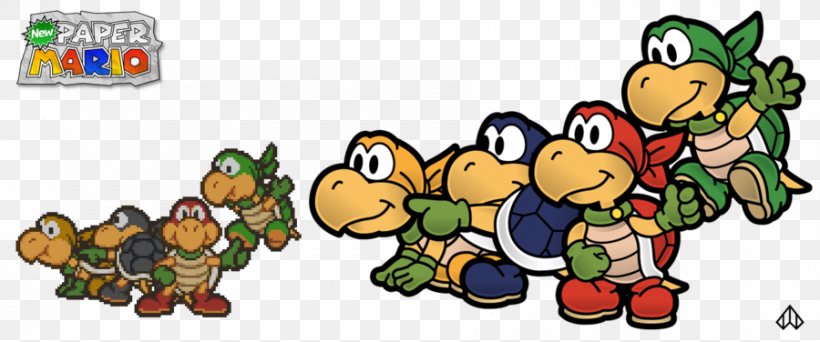 Paper Mario Mario Bros. Mario & Luigi: Superstar Saga Mario & Yoshi, PNG, 900x376px, Paper Mario, Animal Figure, Art, Beak, Bird Download Free