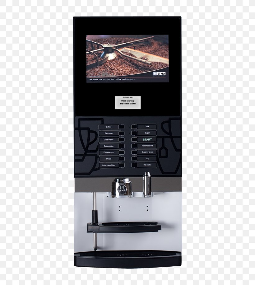 Coffeemaker Espresso Kaffeautomat Instant Coffee, PNG, 610x916px, Coffee, Cafe, Coffee Bean, Coffeemaker, Display Device Download Free