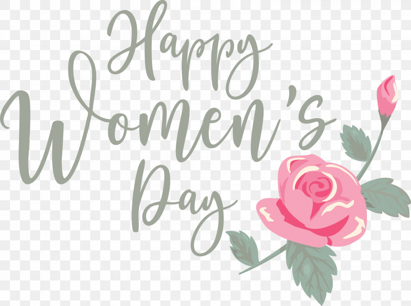 Happy Womens Day International Womens Day Womens Day, PNG, 3000x2237px, Happy Womens Day, Fencing Company, Floral Design, Garden Roses, Happiness Download Free