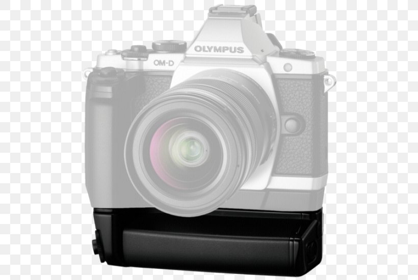 Olympus OM-D E-M5 Mirrorless Interchangeable-lens Camera Olympus Corporation Olympus HLD-6 Battery Grip, PNG, 525x550px, Olympus Omd Em5, Camera, Camera Accessory, Camera Lens, Cameras Optics Download Free
