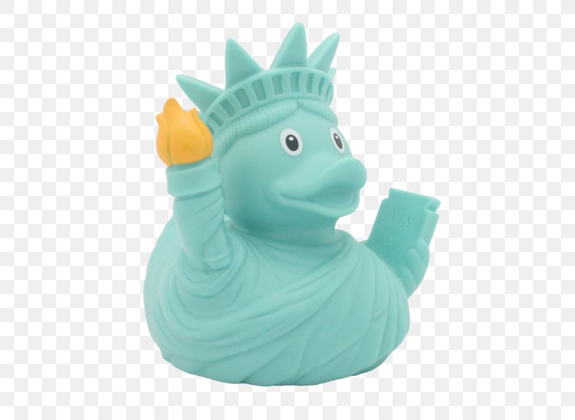 Rubber Duck Statue Of Liberty Toy Natural Rubber, PNG, 600x600px, Duck, Bathing, Collecting, Color, Ducks Geese And Swans Download Free