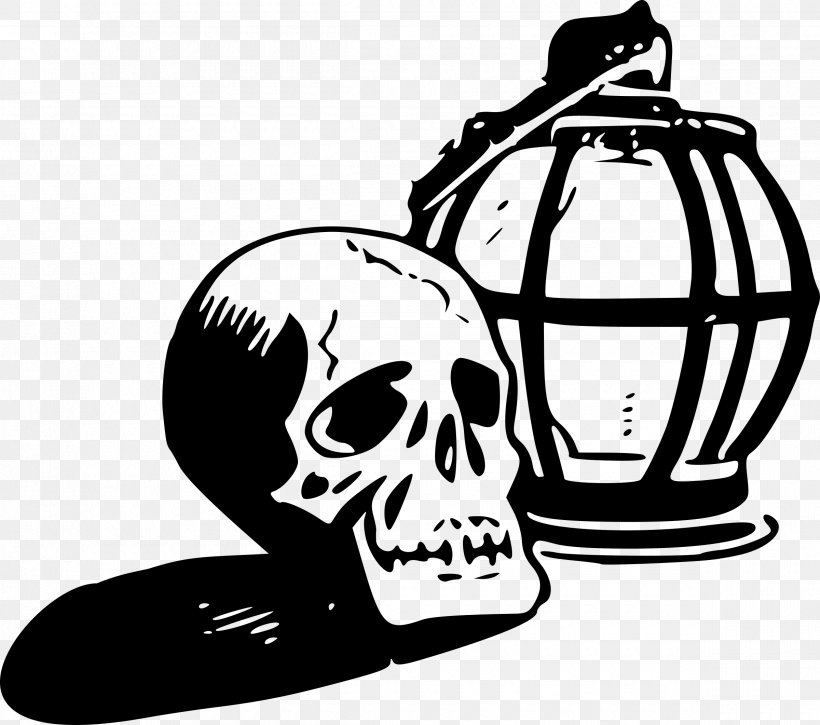 Skull Clip Art, PNG, 2400x2122px, Skull, Artwork, Black And White, Cartoon, Fictional Character Download Free