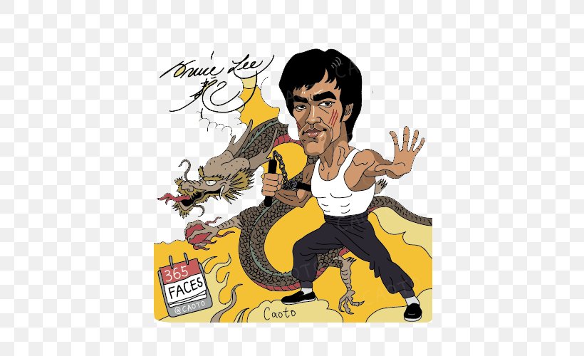 The Legend Of Bruce Lee Kung-Fu Master Cartoon Comics, PNG, 500x500px, Bruce Lee, Actor, Album Cover, Art, Avatar Download Free