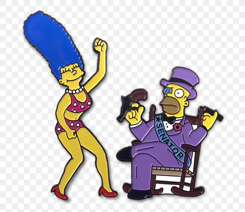 Homer Simpson Marge Simpson Mr. Burns Bart Simpson Lapel Pin, PNG, 709x709px, Homer Simpson, Art, Badge, Bart Simpson, Bulletin Board Download Free
