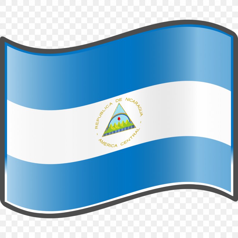 Flag Of Nicaragua Honduras Costa Rica Caribbean Sea, PNG, 1024x1024px, Nicaragua, Article, Blue, Brand, Caribbean Sea Download Free