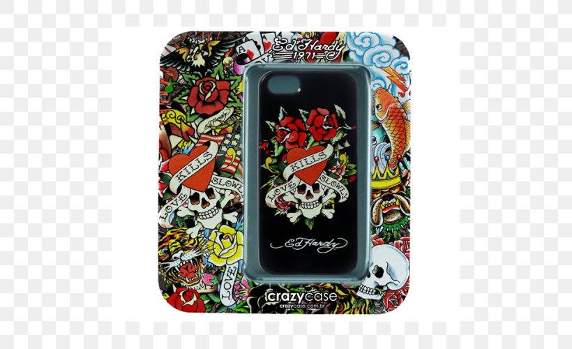 IPhone 4 IPhone 7 Apple Ed Hardy IP4, PNG, 500x500px, Iphone 4, Apple, Ed Hardy, Electronics, Iphone Download Free
