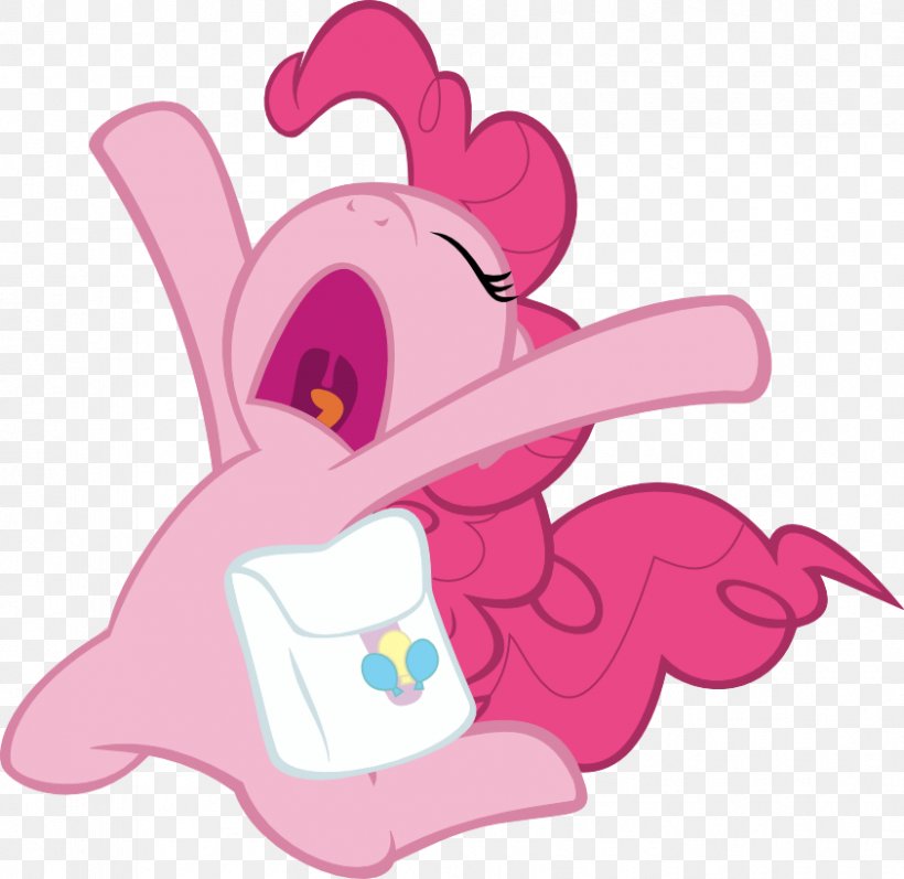 Pinkie Pie My Little Pony: Friendship Is Magic, PNG, 843x820px, Watercolor, Cartoon, Flower, Frame, Heart Download Free