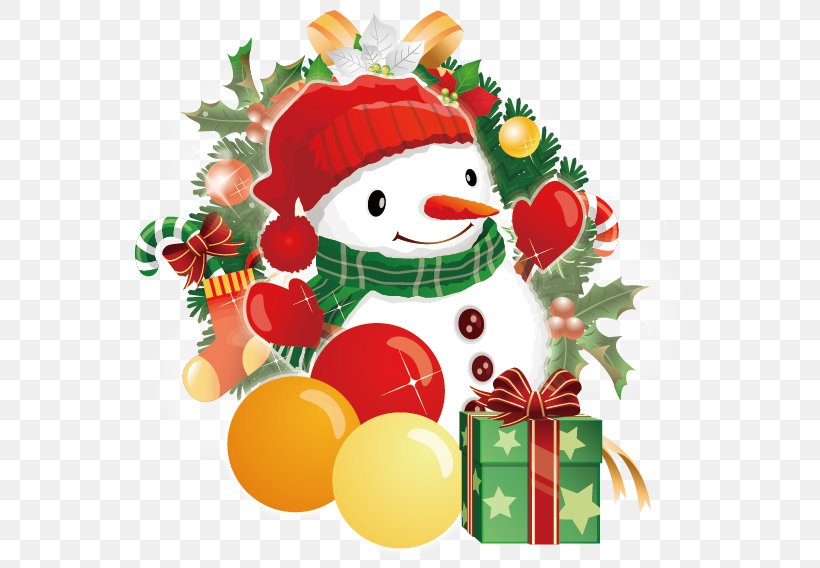 Santa Claus Christmas Snowman Clip Art, PNG, 568x568px, Santa Claus, Banner, Christmas, Christmas Card, Christmas Decoration Download Free