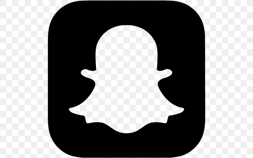 Social Media Snapchat Black And White, PNG, 512x512px, Social Media, Black, Black And White, Blog, Facebook Inc Download Free