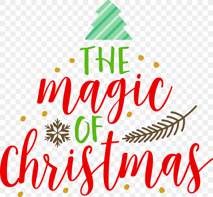 The Magic Of Christmas Christmas Tree, PNG, 3000x2765px, The Magic Of Christmas, Christmas Tree, Geometry, Line, Logo Download Free