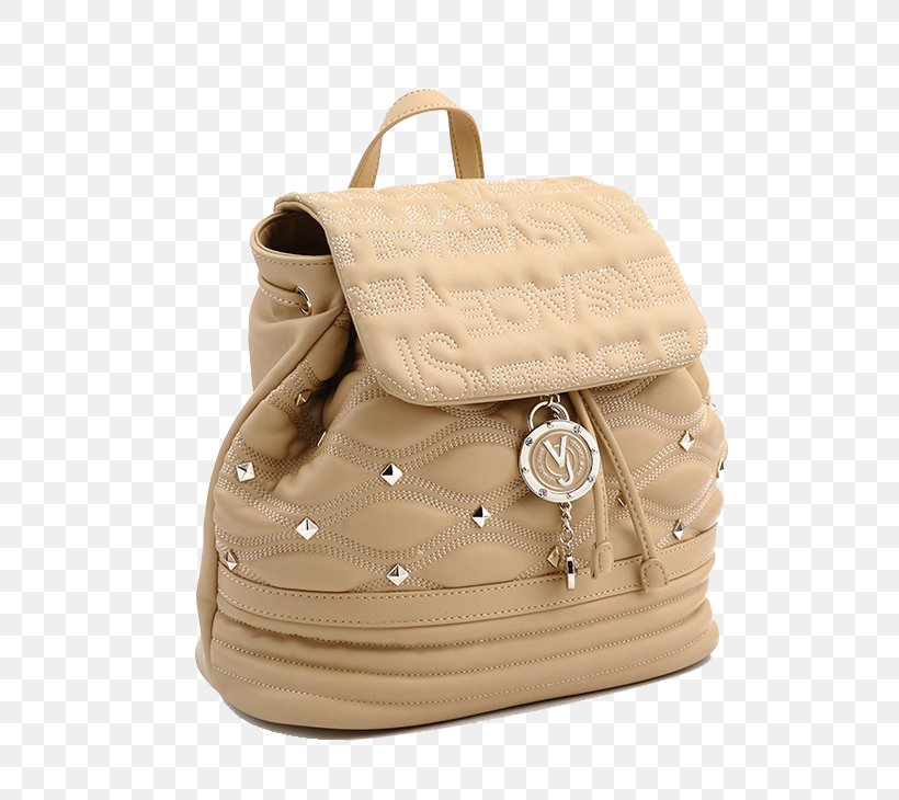 Versace Backpack Handbag, PNG, 790x730px, Versace, Backpack, Bag, Beige, Designer Download Free