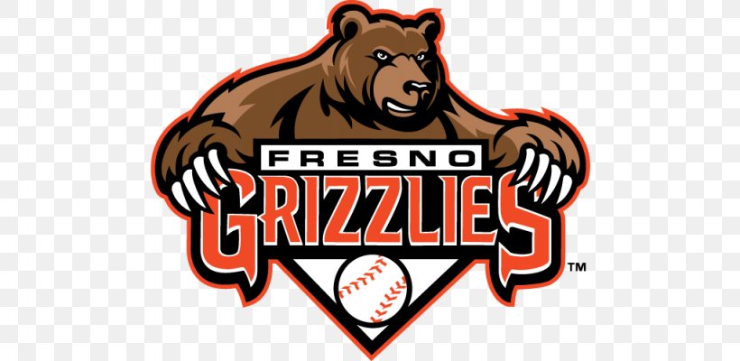 Chukchansi Park Fresno Grizzlies Reno Aces Salt Lake Bees Sacramento River Cats, PNG, 1024x500px, Chukchansi Park, Baseball, Brand, Carnivoran, Fictional Character Download Free