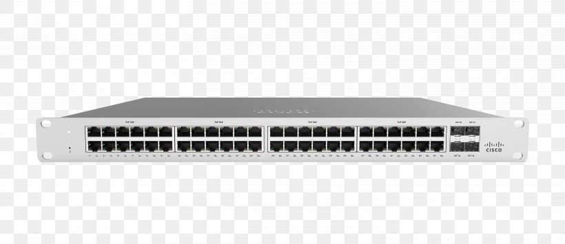 Cisco Meraki Power Over Ethernet Gigabit Ethernet Network Switch Computer Network, PNG, 6000x2603px, Cisco Meraki, Cisco Catalyst, Cisco Systems, Cloud Computing, Computer Network Download Free