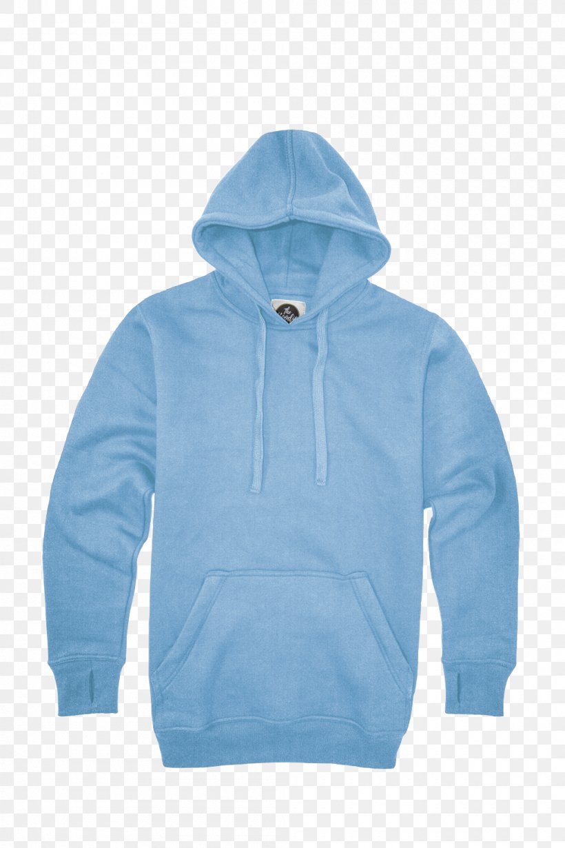 Hoodie Jacket Clothing Sweatshirt Sweater, PNG, 1000x1500px, Hoodie, Blue, Clothing, Electric Blue, Hood Download Free