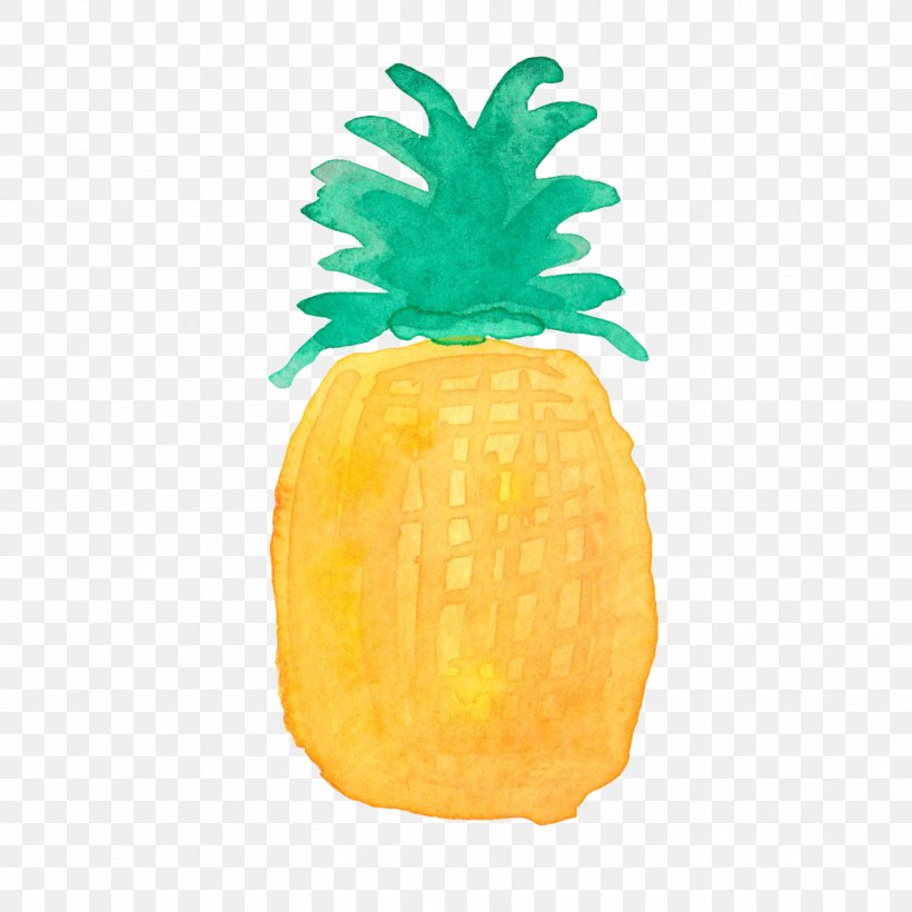 Pineapple Drawing Watercolor Painting, PNG, 1500x1500px, Pineapple, Ananas, Bromeliaceae, Drawing, Food Download Free